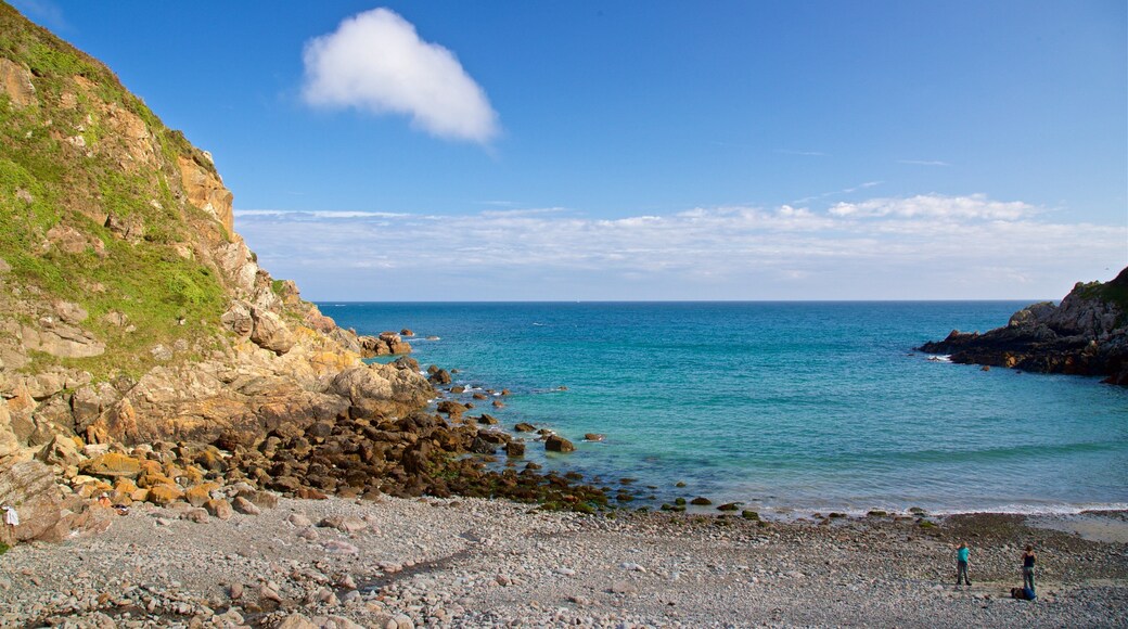 Petit Bot Bay featuring a pebble beach and general coastal views as well as a couple
