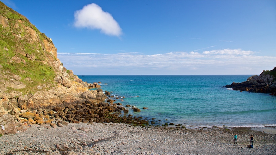 Petit Bot Bay which includes a pebble beach and general coastal views as well as a couple
