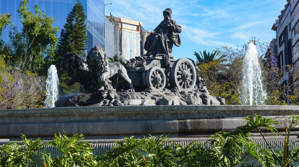 The Cibeles fountain in Mexico City is an exact replica of the Cibeles fountain that is located in the Plaza de Cibeles in Madrid, Spain
