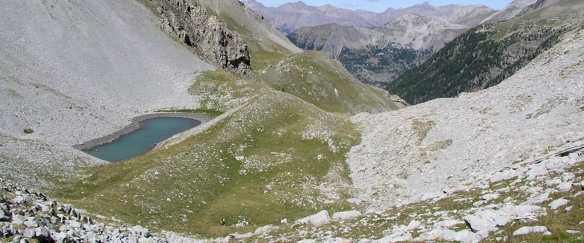 Lac du Lauseron à Méolans-Revel.