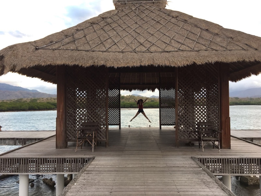 A great hotel with a super view to the boat 
On the other side in Plataran you can do kayaking or snorkeling or riding horses or riding bike in the beautiful national park 
There are beautiful beaches and good restaurants and hotels too