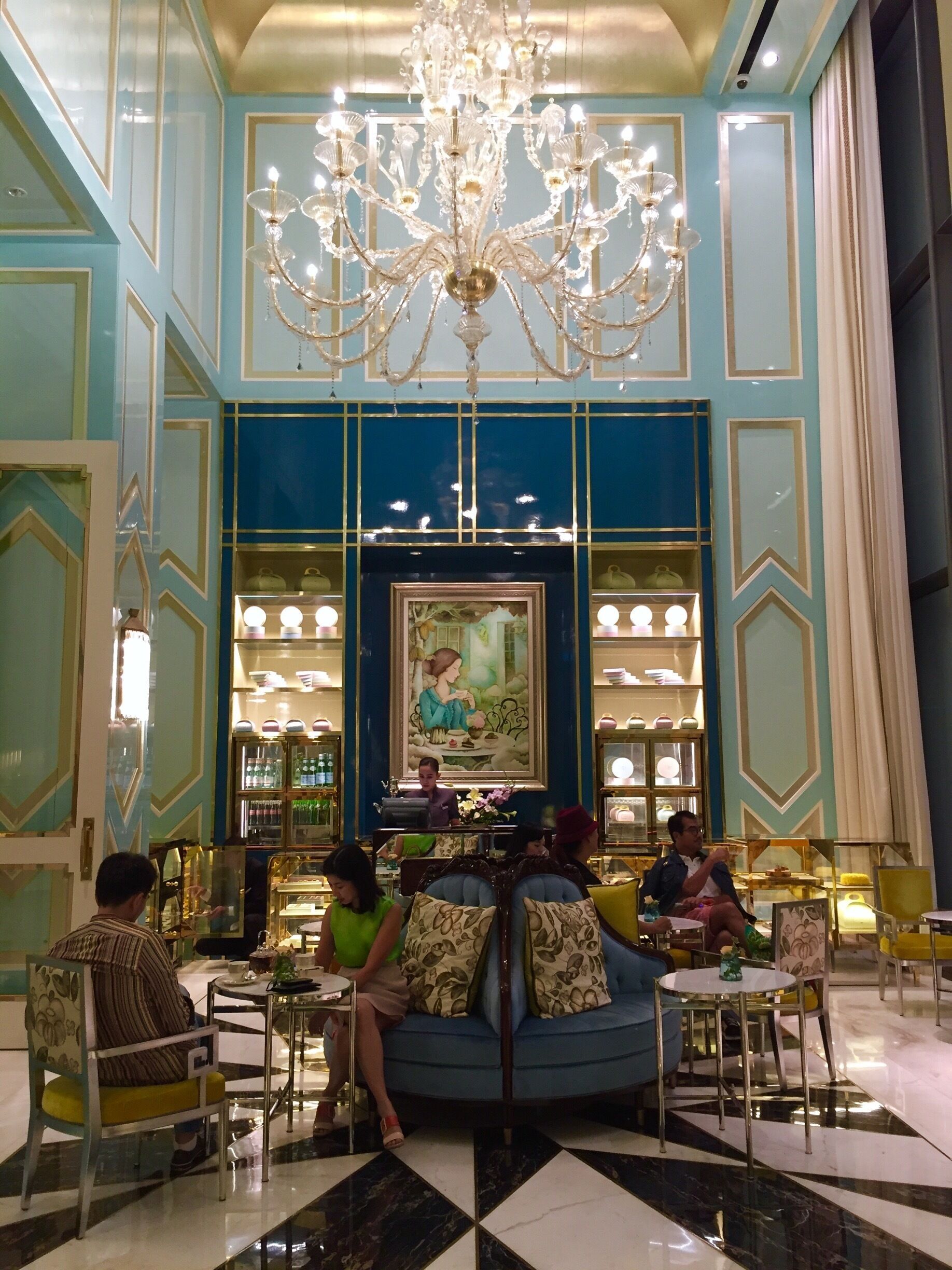 The prettiest tea lounge and patisserie in town.   