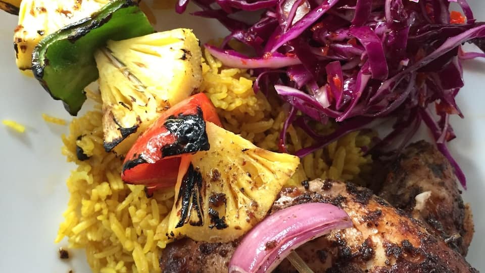 Jerk chicken. Very delish!