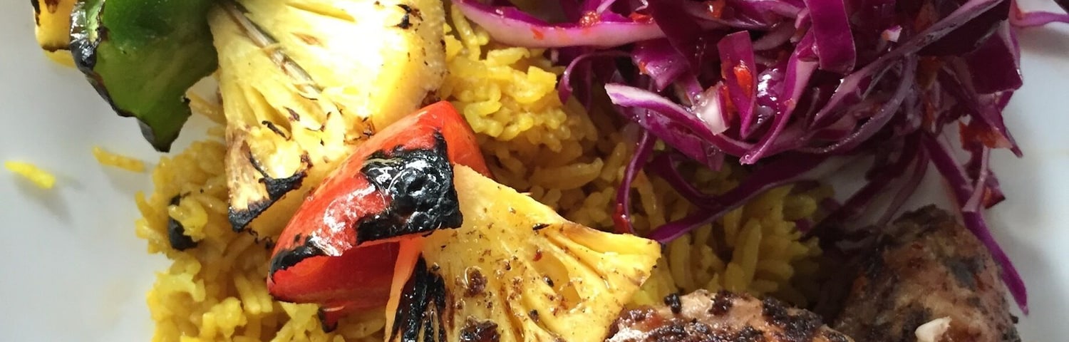 Jerk chicken. Very delish!