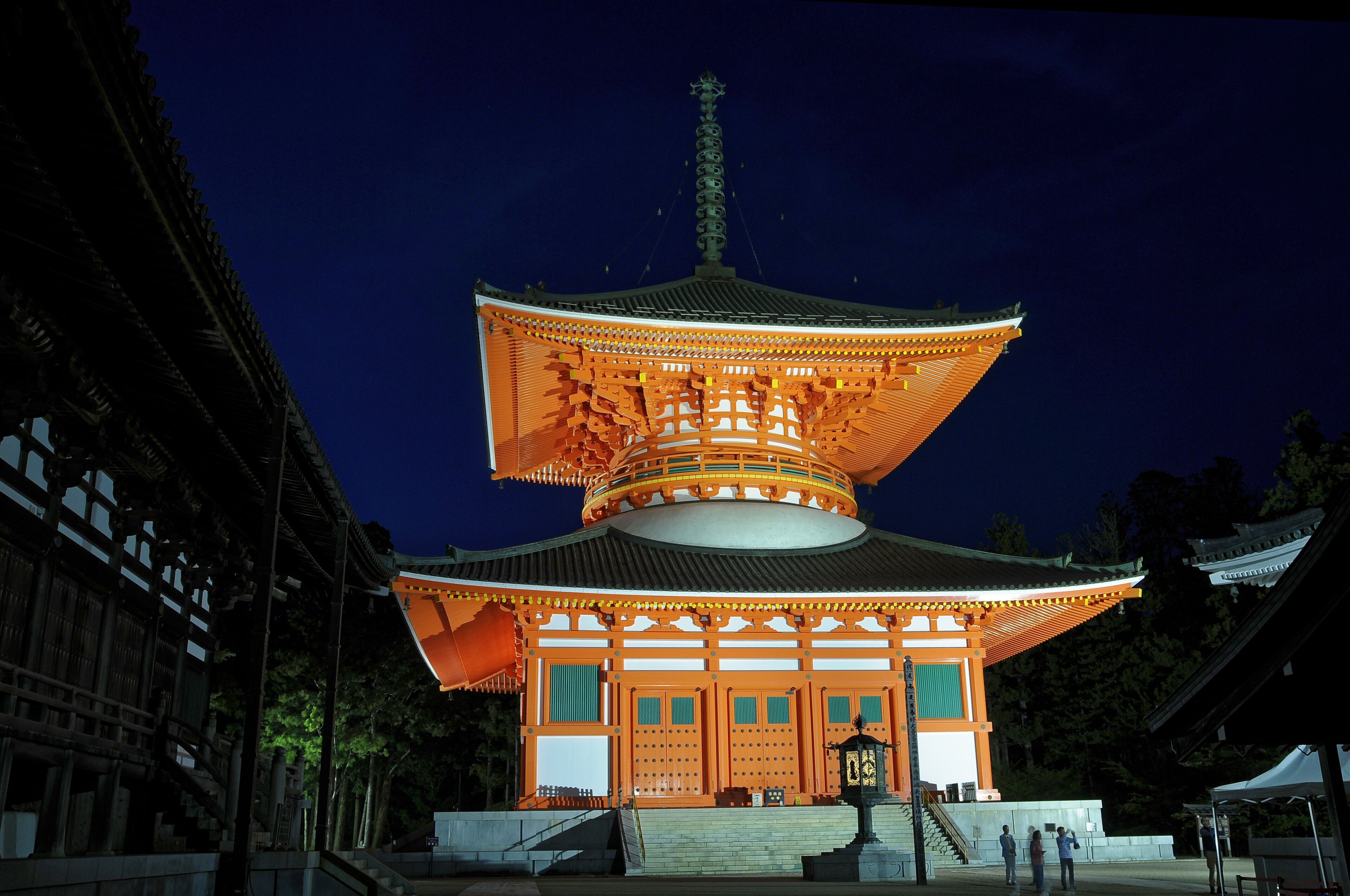 Konpon Daito in Koyasan in Japan