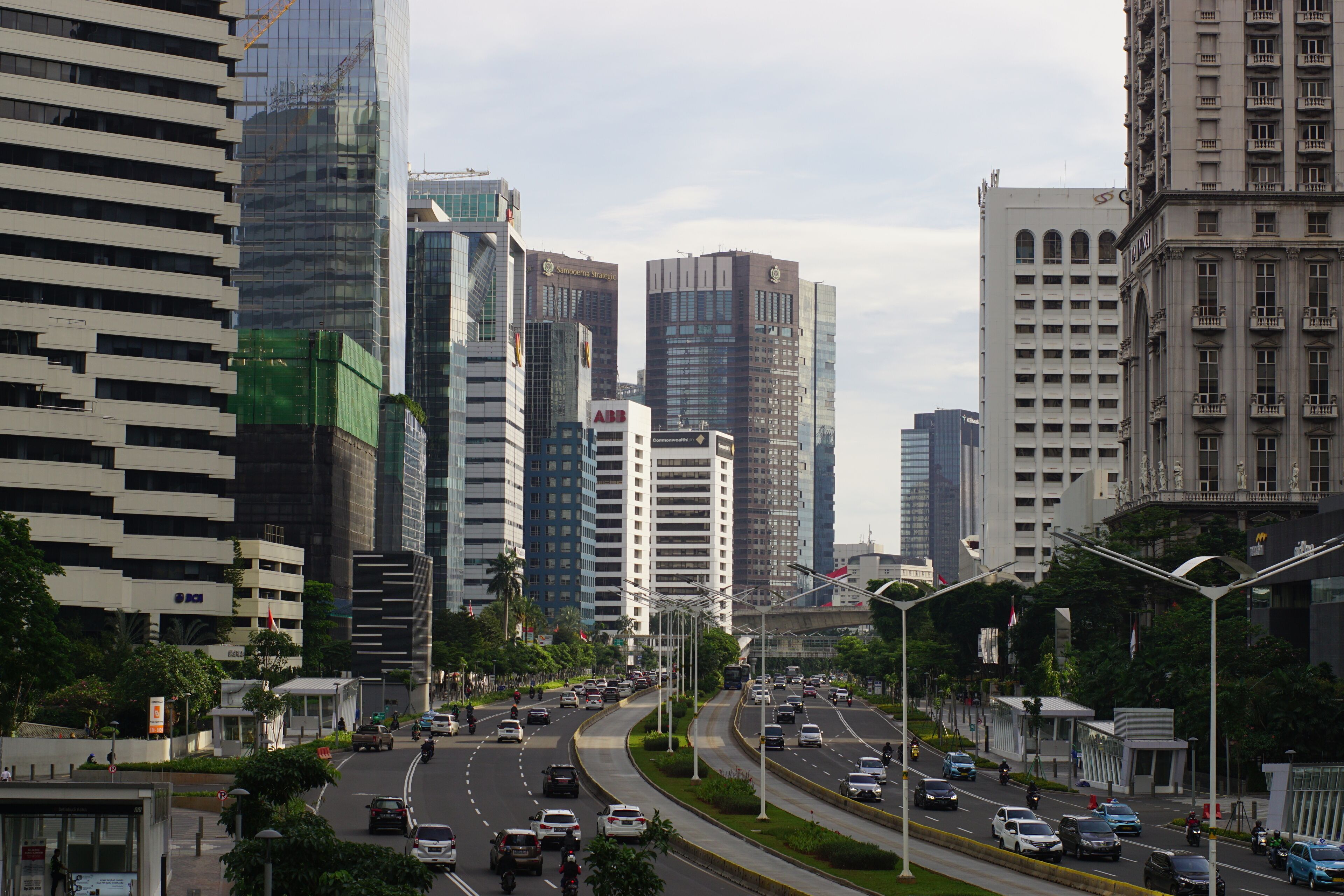 Day Traffic at Sudirman Street