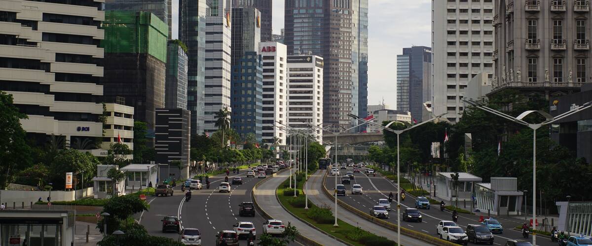 Day Traffic at Sudirman Street
