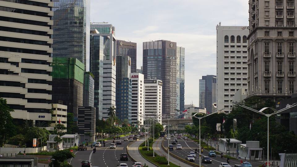 Day Traffic at Sudirman Street