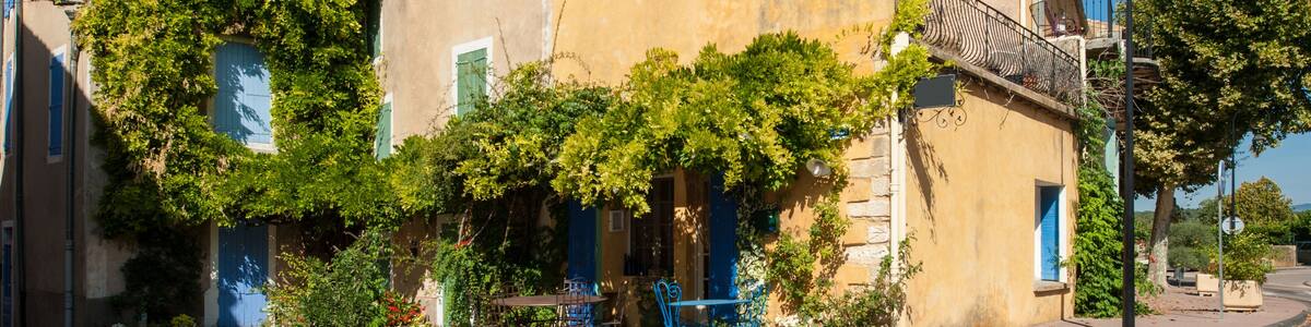 Wohnhaus in Villes-sur-Auzon in Südfrankreich