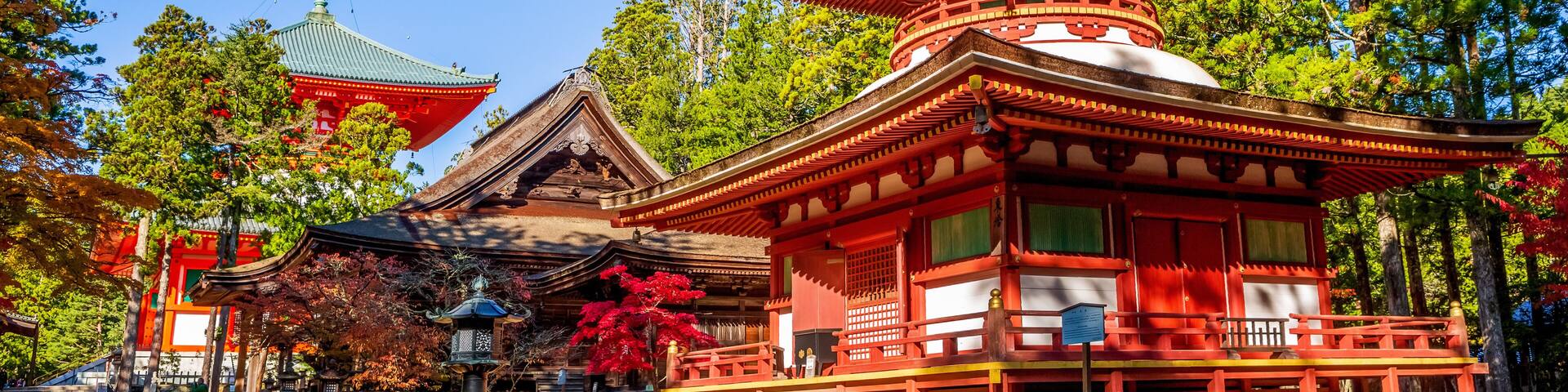 Japan. Dai Garan Buddhist temple in Koyasan