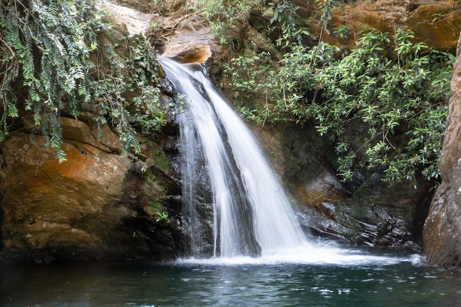 Cachoeira do Abacaxi em Itabirito - Minas Gerais, Brasil