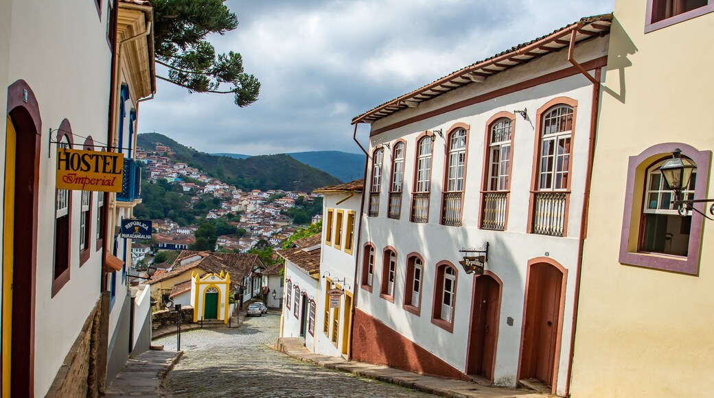old street in brazil