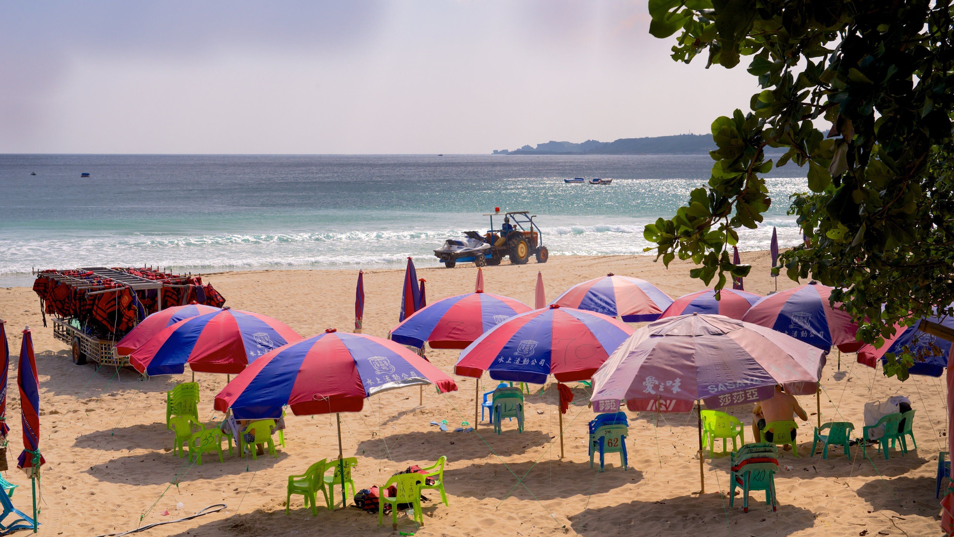 Nan Wan Strand som viser en strand