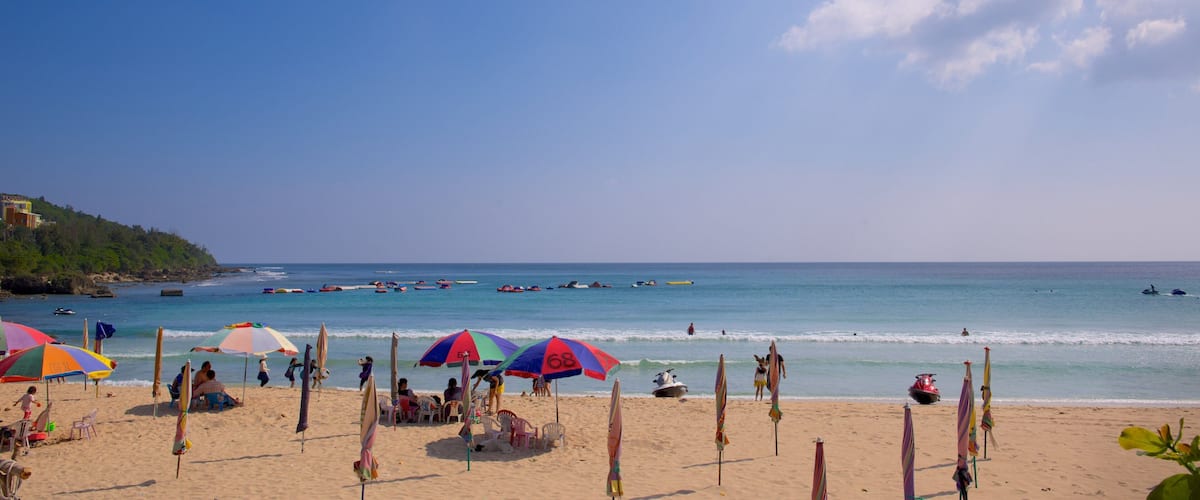 Nan Wan Beach mostrando una playa de arena