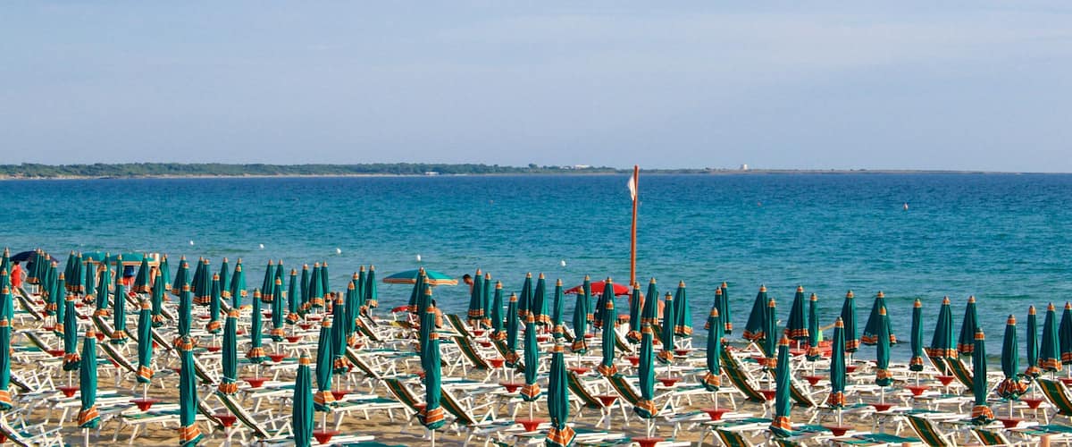 Spiaggia di Baia Verde caratteristiche di vista della costa