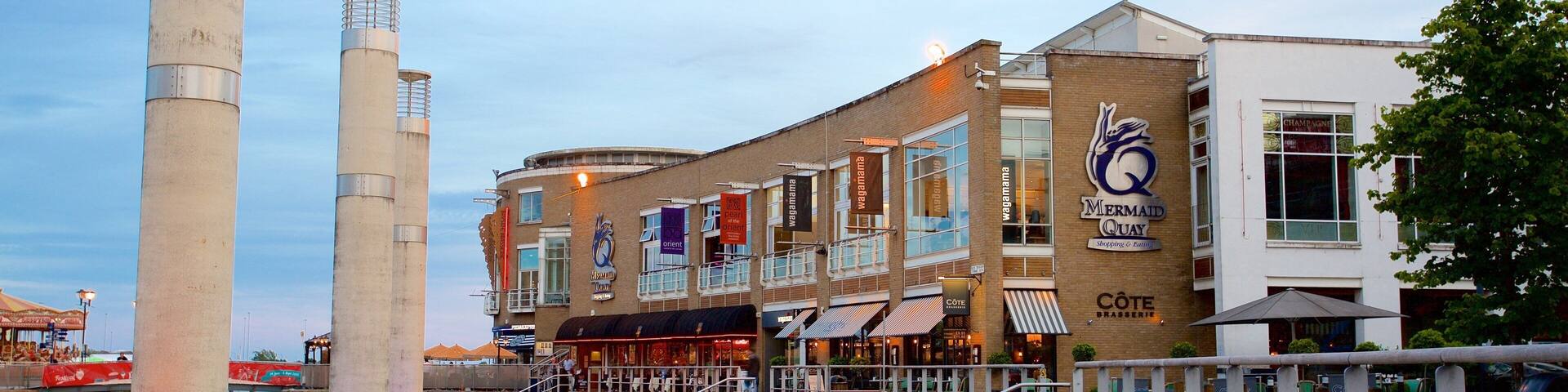Mermaid Quay featuring a square or plaza