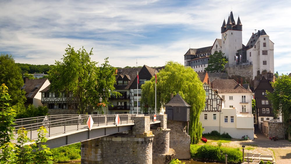 Castle Diez above the river Lahn, Rhineland-Palatine, Germany; Shutterstock ID 660643354; Purchase Order: -