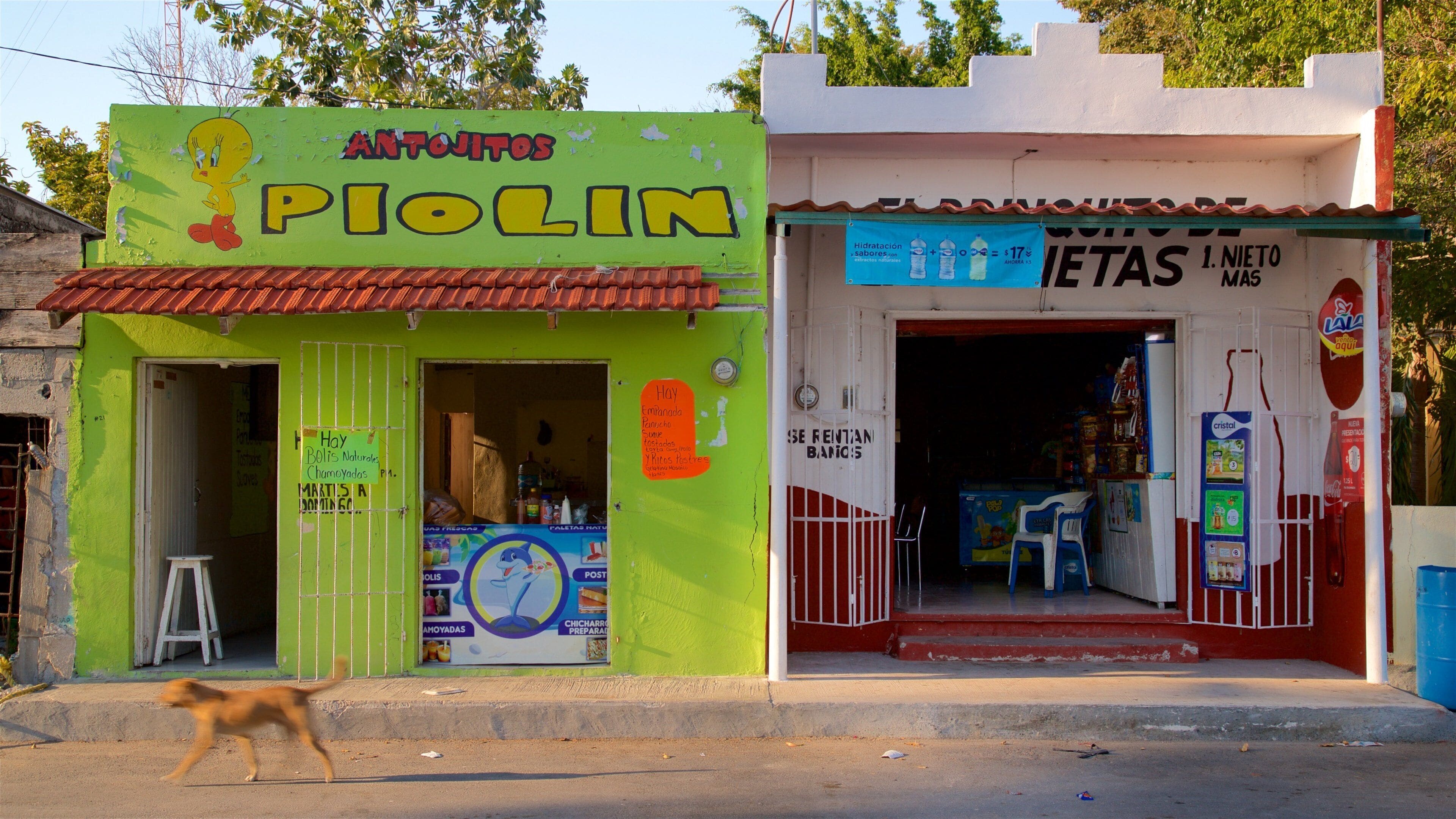 Isla de Aguada showing signage