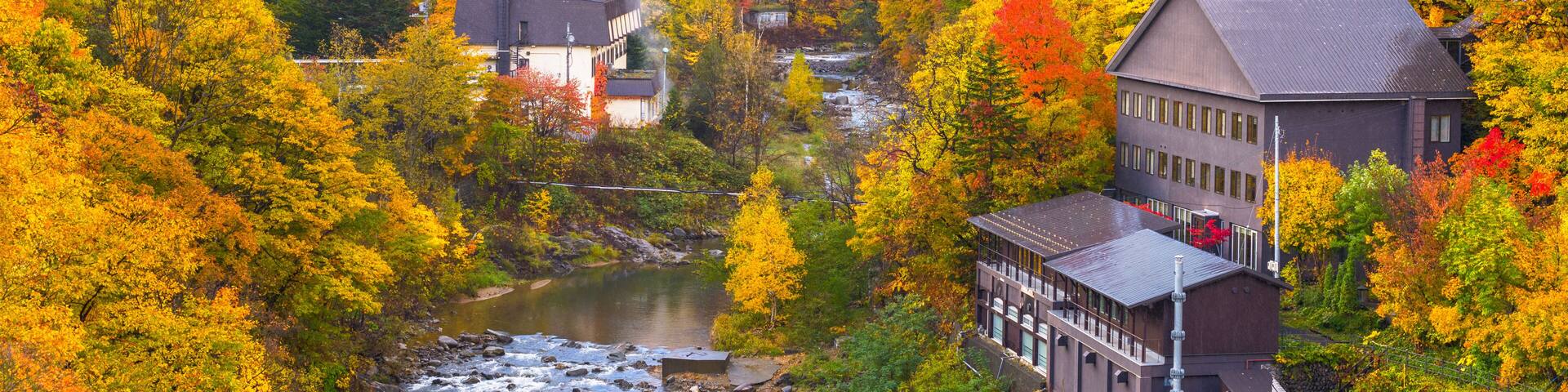 Jozankei, Japan Town and River