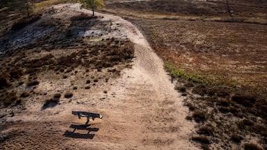 Great outdoors-spot in the dutch Limburg near the german border to hike, camp and mountainbike. There is a tower you can climb to have a nice virw from up high as well!
