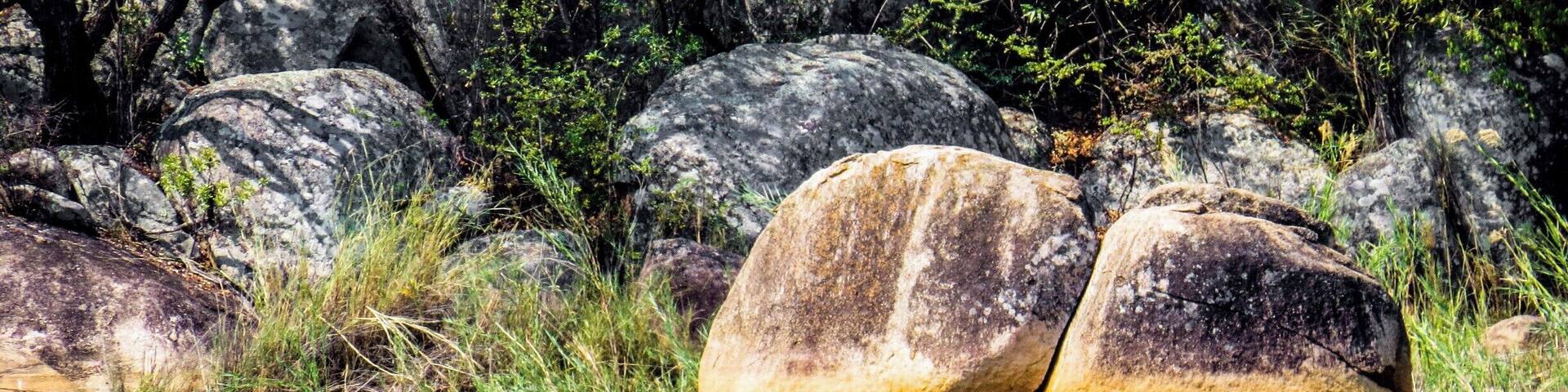 Lake in Matopos, Zimbabwe.
