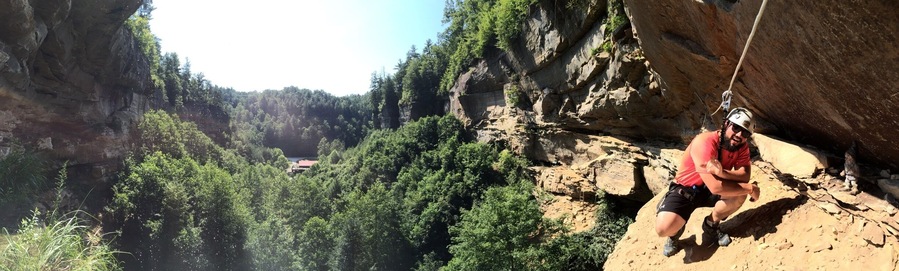 Via Ferrata climbing adventure! 07/26/2015