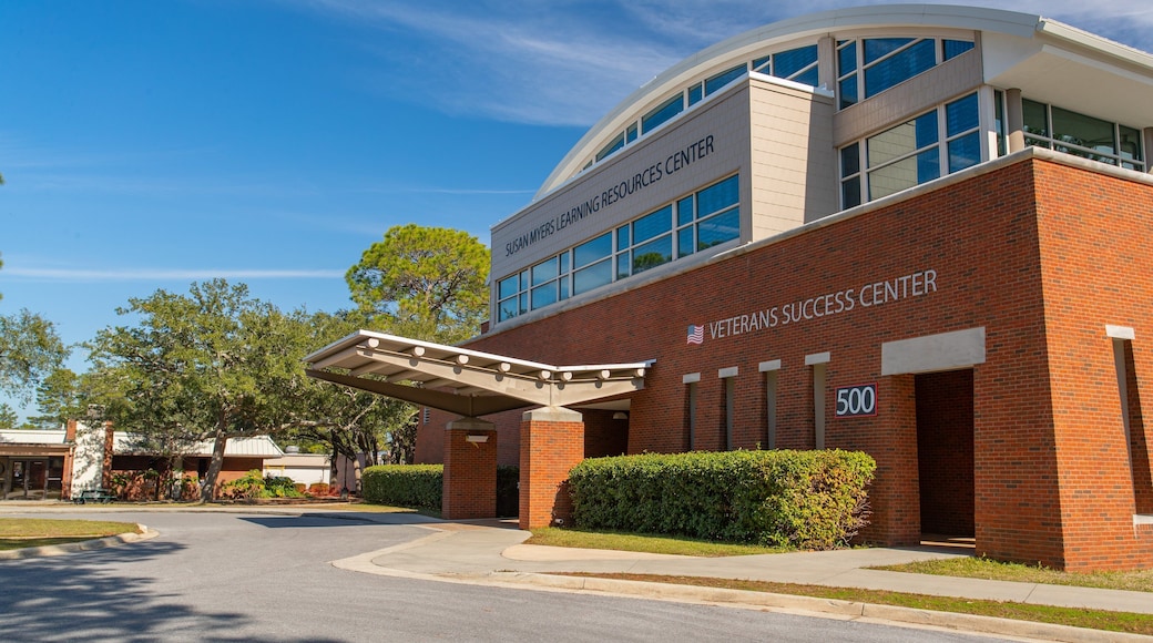 Northwest Florida State College which includes signage