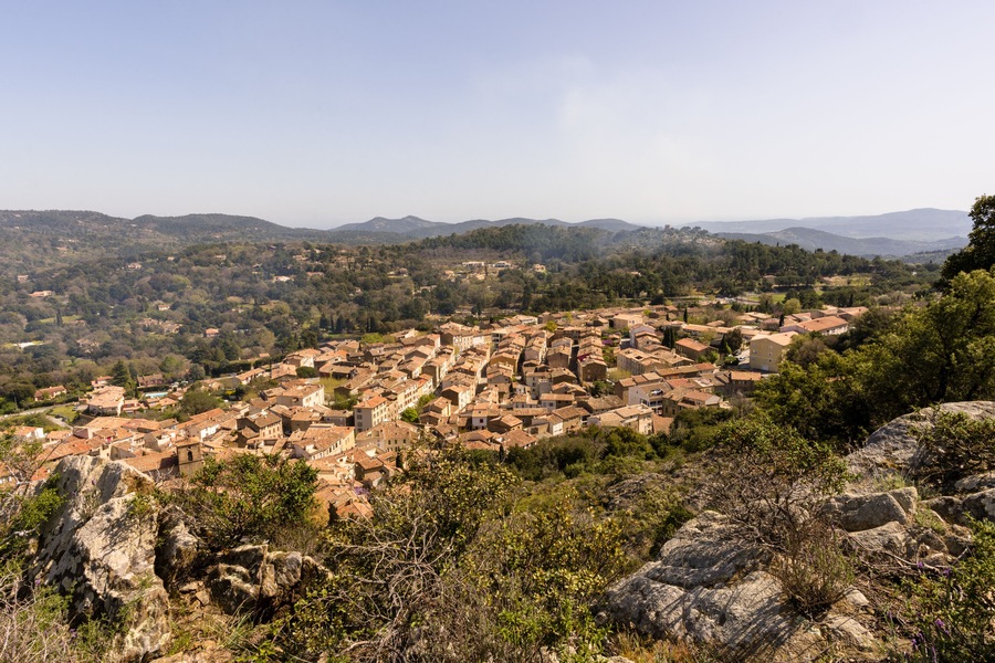La Garde-Freinet, Var, Garde-Freinet, Golfe de Saint-Tropez, France