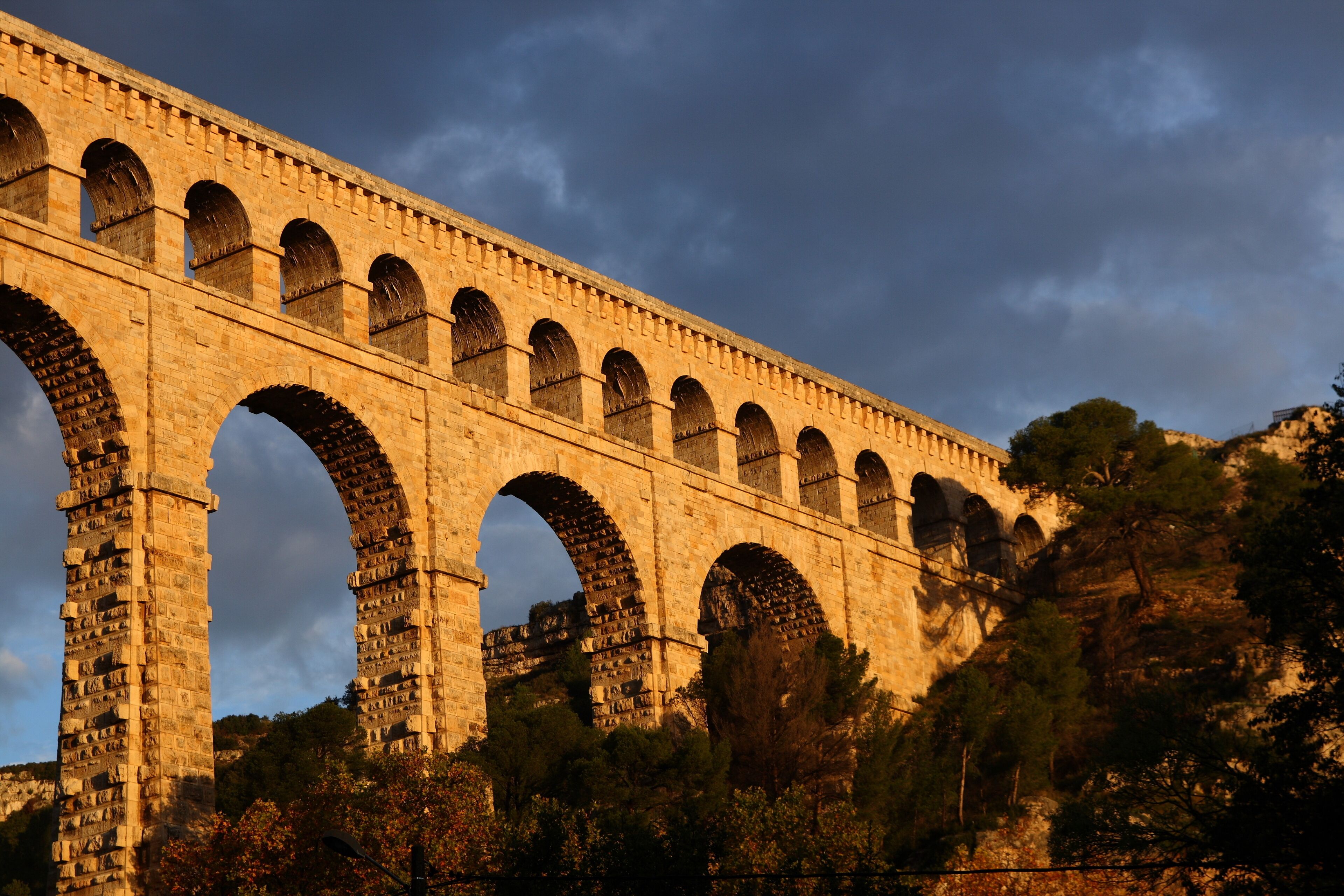 Aqueduc de Roquefavour (Bouches-du-Rhône, France).