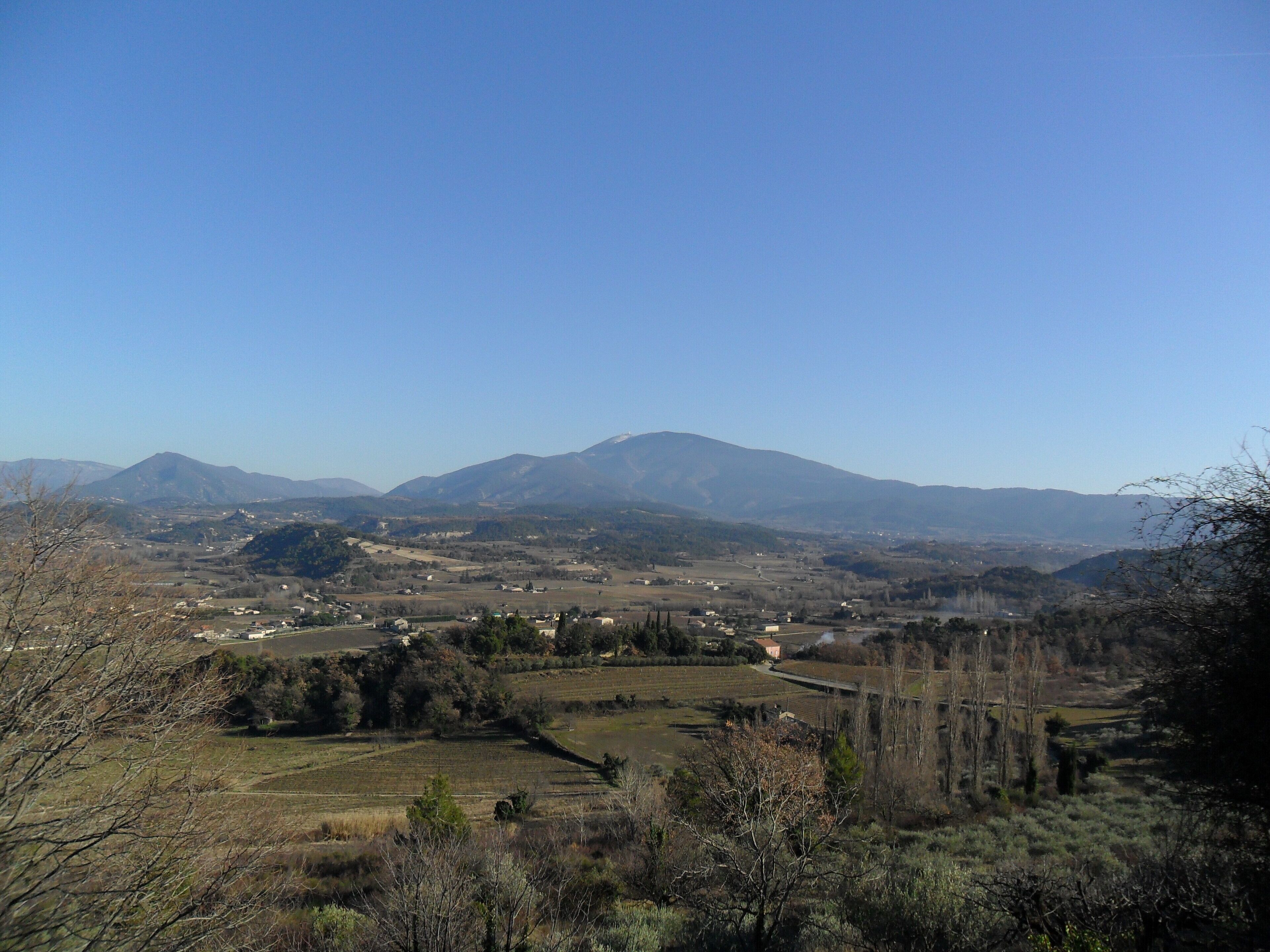 View from Crestet