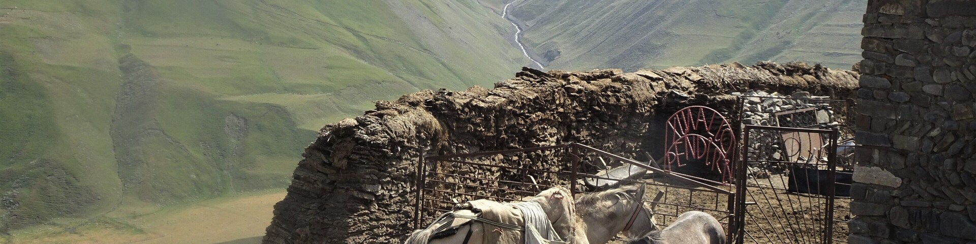 Hiking around Khinalug is very popular and tours on horseback can be organised. #Azerbaijan #GreatOutdoors #Culture #Nature #Adventure #LocalSecrets #Trovember