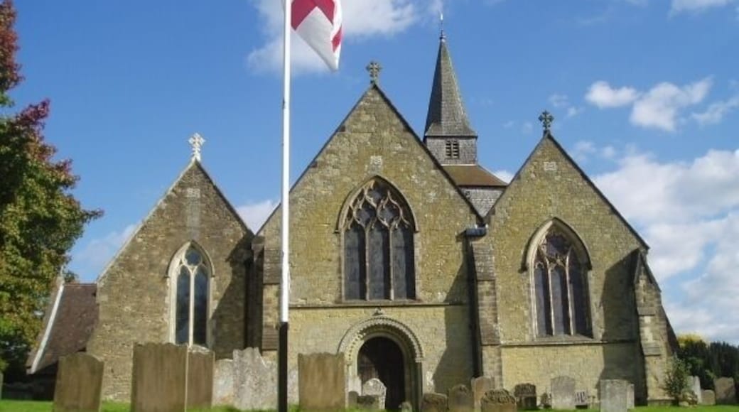 St Nicolas Church, Godstone. In the diocese of Southwark.