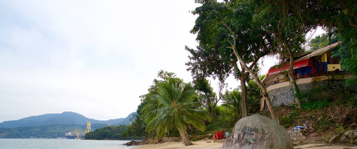 Eguas Beach showing general coastal views, tropical scenes and a beach