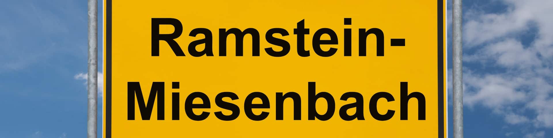 Ortstafel Ramstein-Miesenbach