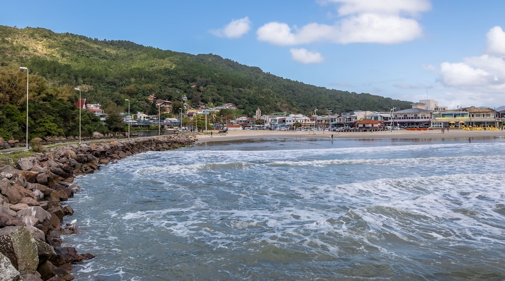Beach of Barra da Lagoa area of Lagoa da Conceicao - Florianopolis, Santa Catarina, Brazil