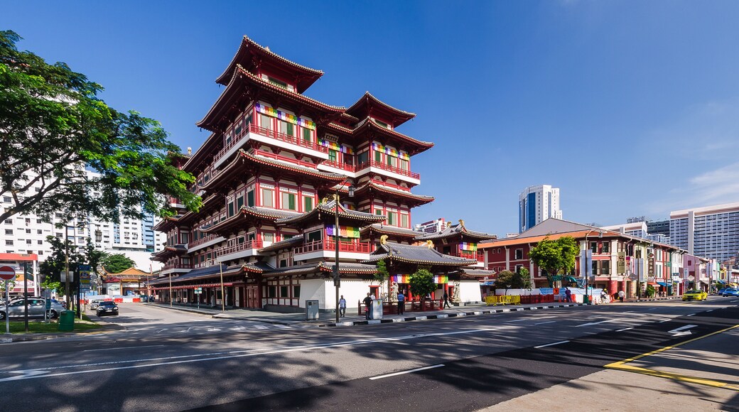 The Buddha's Relic Tooth Temple in Singapore