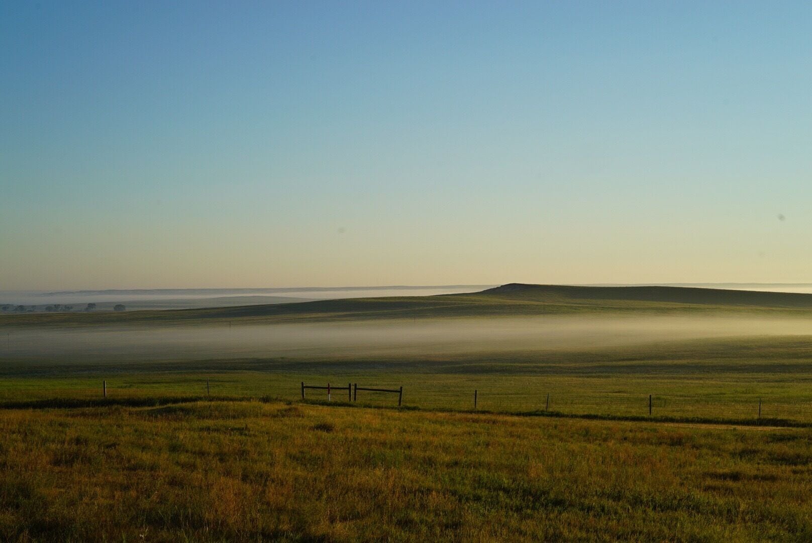 Rest stop on the way to Black Hills, sunrise!!