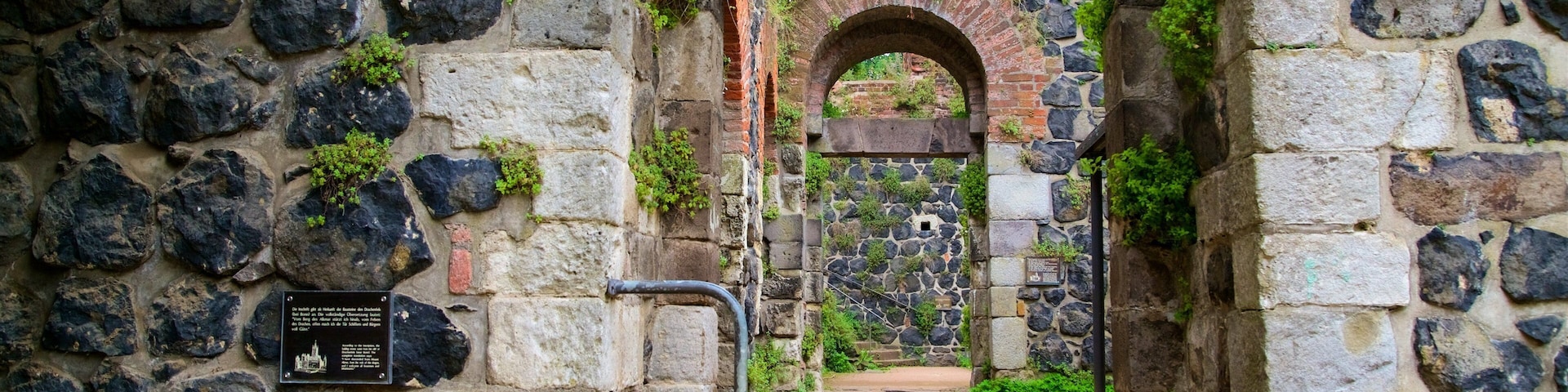 Ruines du palais impérial Kaiserpfalz Kaiserswerth