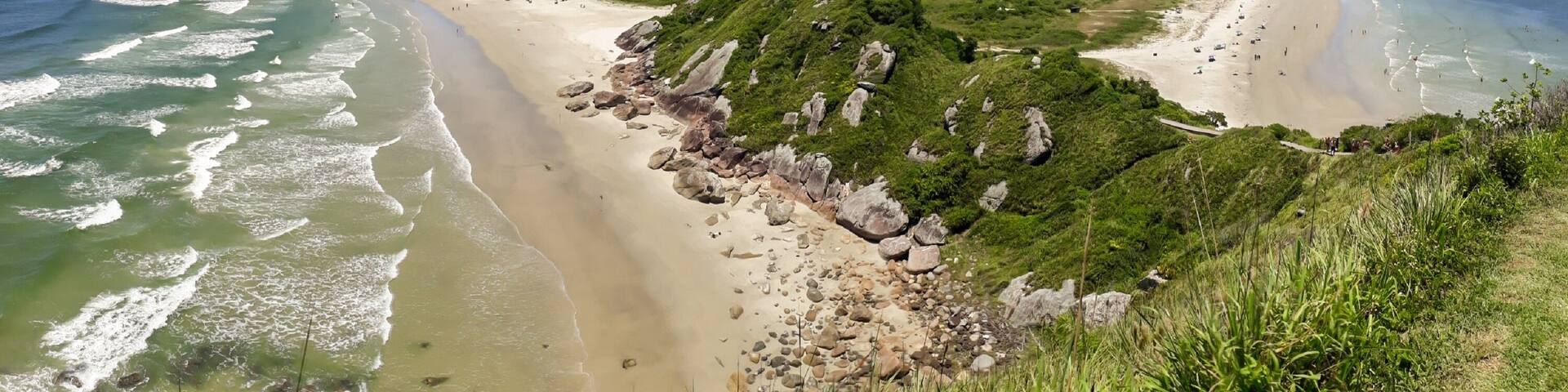 Ilha do Mel, Parana, Brazil. Beachscape of paradise Island