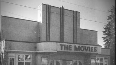 Abandoned movie theater