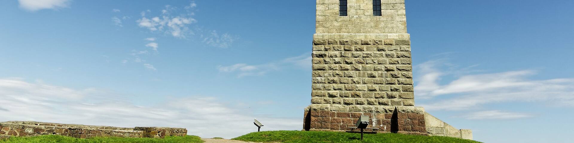 Tonsberg Fortress (Tunsberg festning) is a medieval fortress, located in T�¸nsberg, Norway; Shutterstock ID 433582042