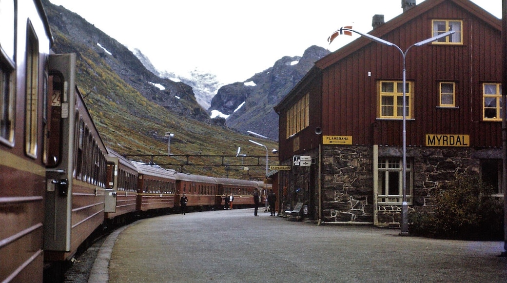 #Norway - change here for Flåmsbana #interrail 1973
