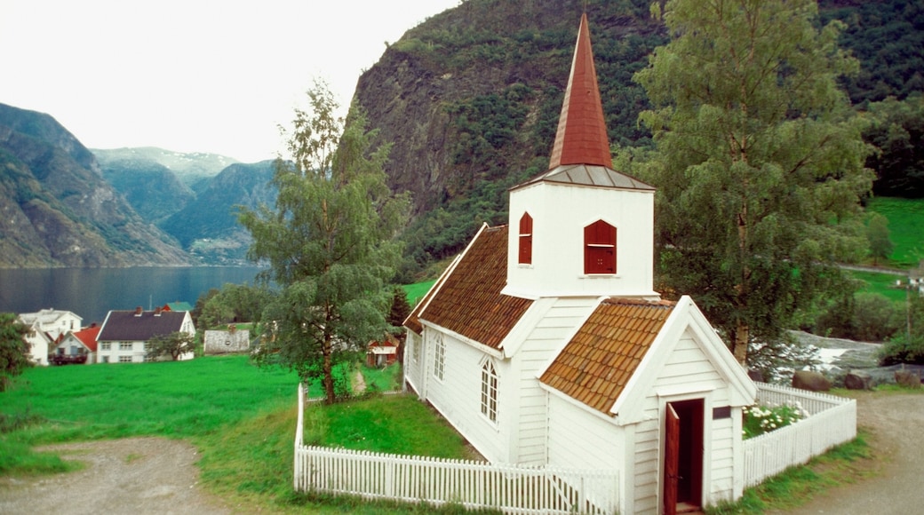 High angle view of a building, Undredal Stave Church, Norway