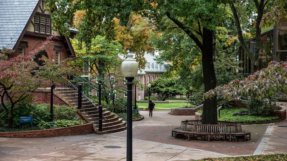 E9WW7B Franklin & Marshall college campus, Lancaster, Pennsylvania, USA