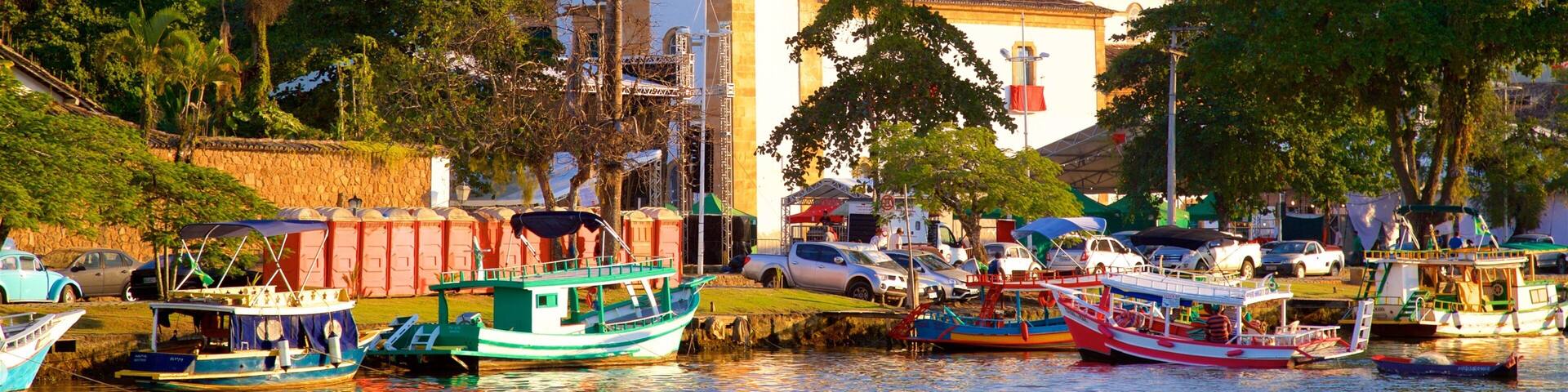 Church of Our Lady of the Remedies featuring a bay or harbor