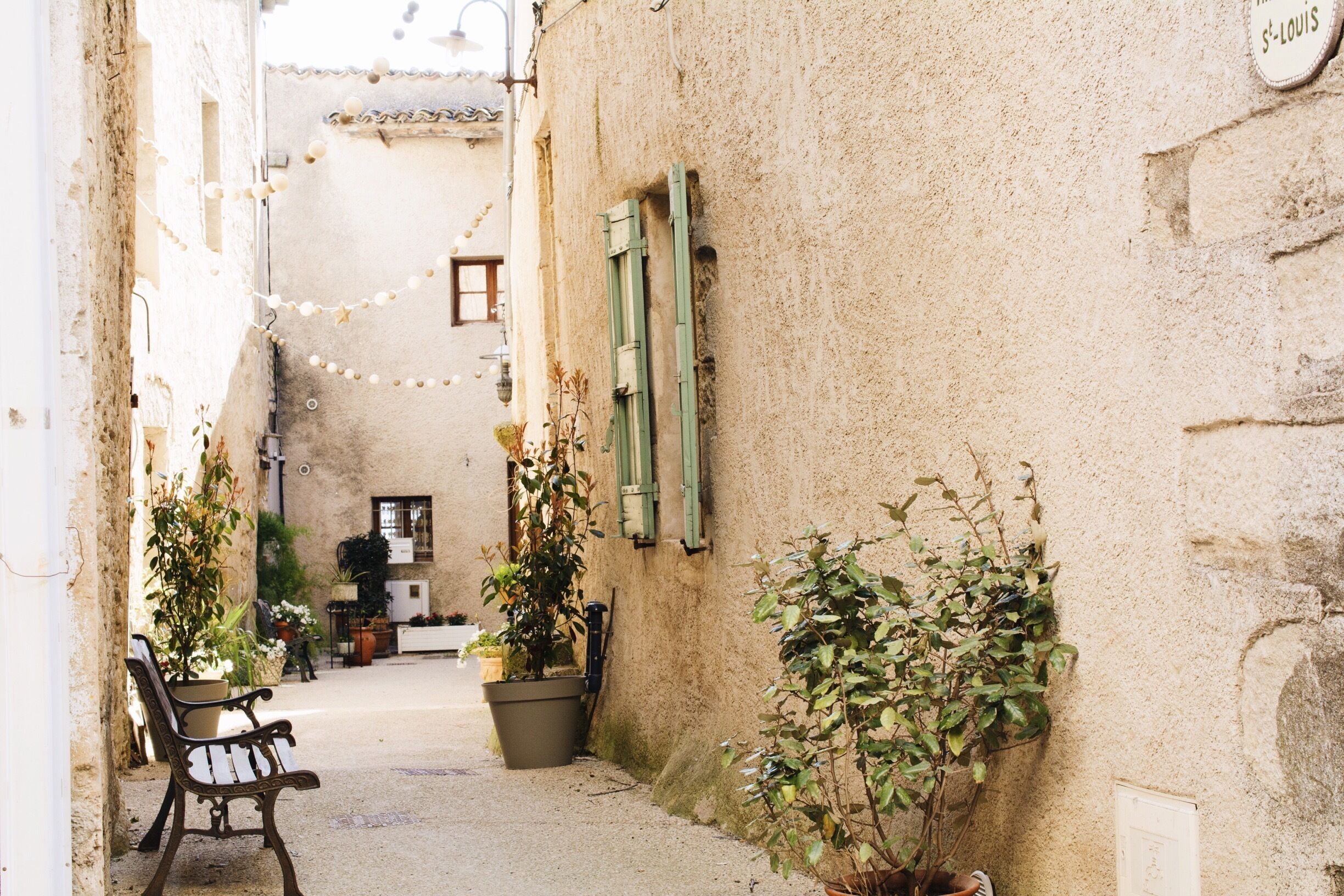 A little nook in Saignon I found while searching for the look out at the top of the village 