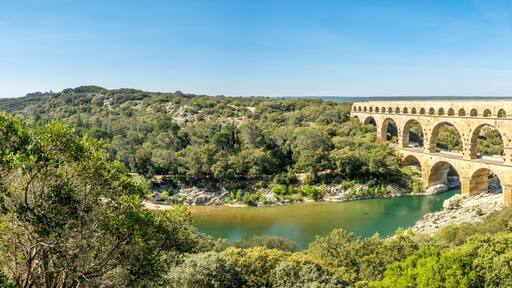 Pont du Gard in Nimes, France