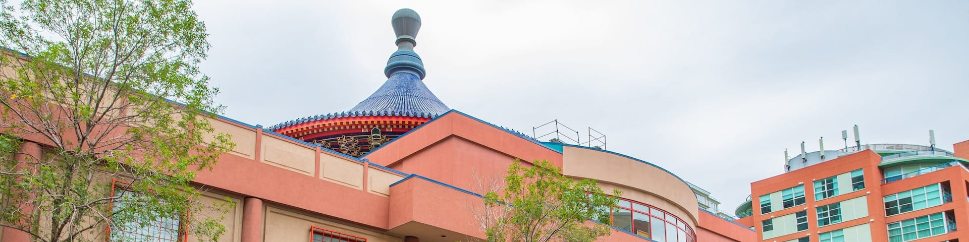 Calgary Chinese Cultural Centre featuring heritage elements