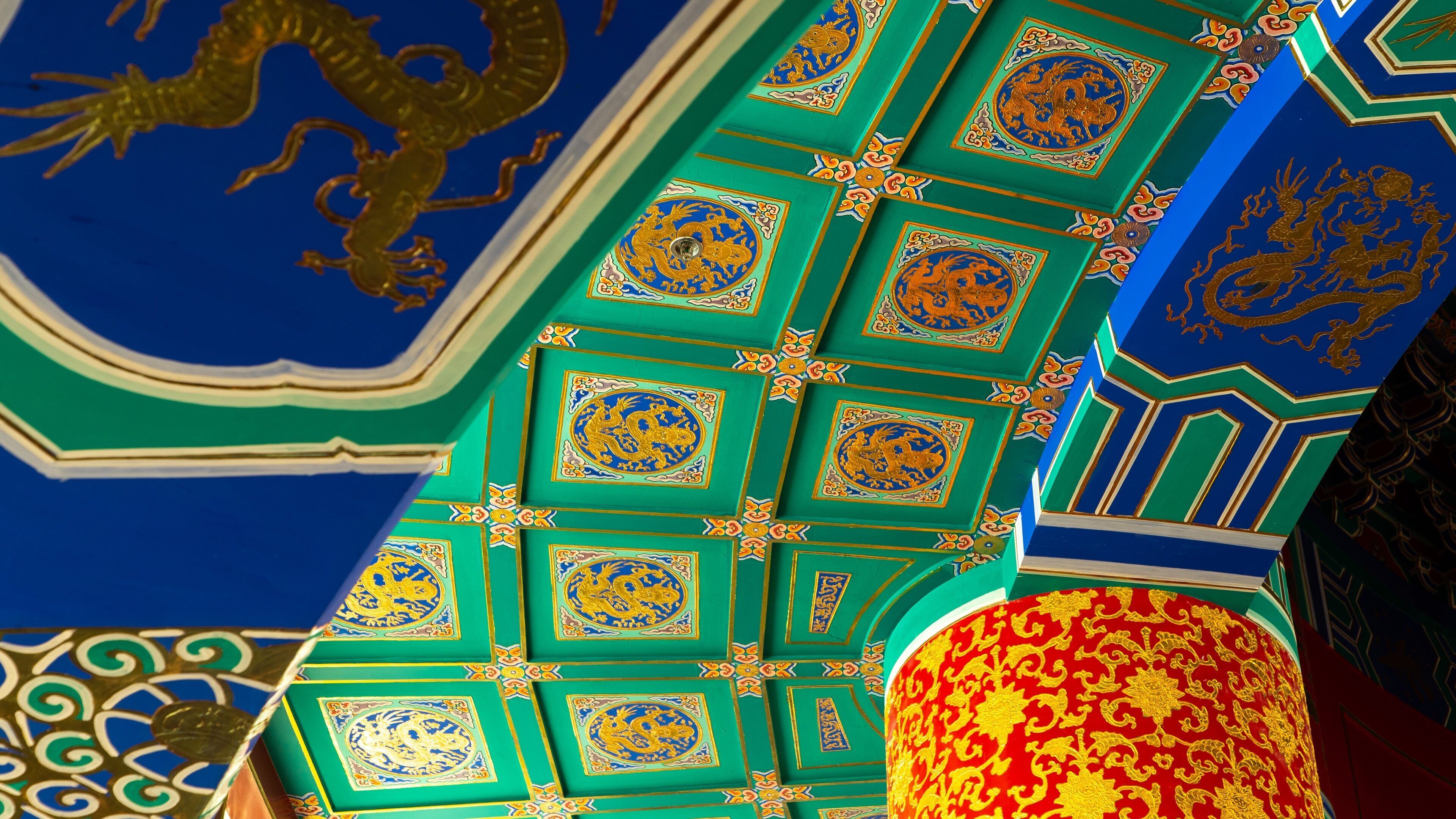 Calgary Chinese Cultural Centre showing interior views and heritage elements