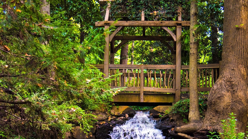 Hatcher Garden and Woodland Preserve in Spartanburg South Carolina SC